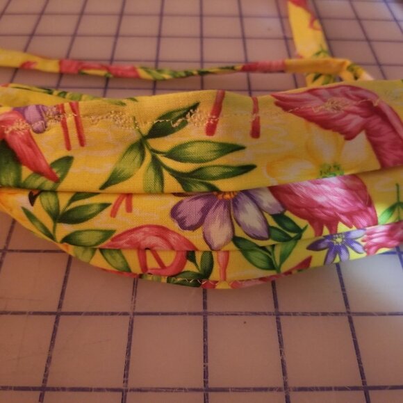 Kid Size Mask w/ Silver/Copper Filters-Flamingo - Picture 3 of 5